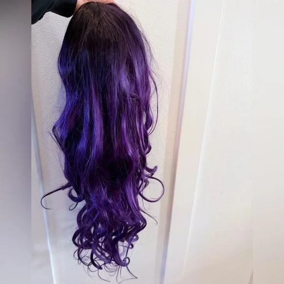 Adult Spirit Halloween Purple Witch Costume + EXTRA ACCESSORIES FOR COSTUME - Picture 6 of 16